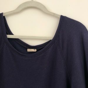 Dark blue, oversized sweater